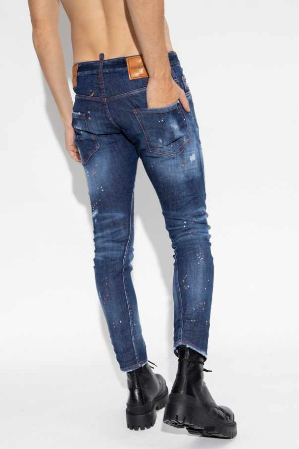 Blue 'Sexy Twist' jeans Dsquared2